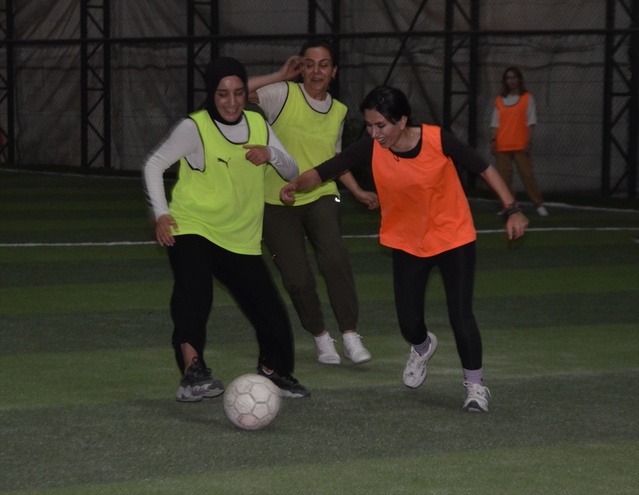 Muş’ta Kadınlardan Futbol Etkinliği