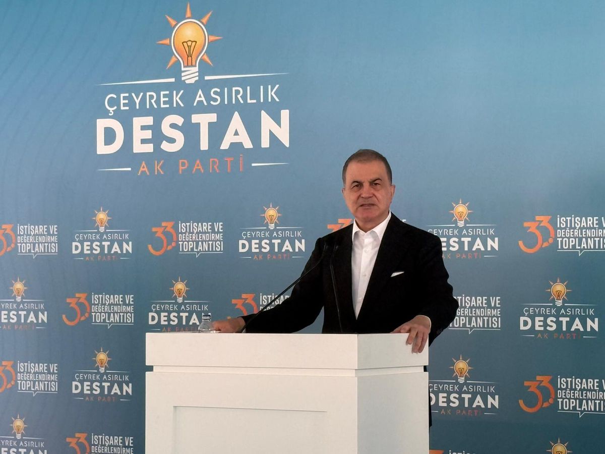 Ömer Çelik\'ten \'Terörsüz Türkiye\' Vurgusu