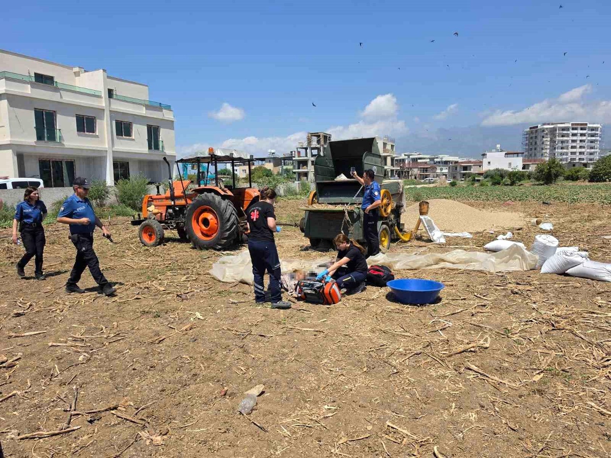 Hatay\'da Harman Makinesi Kazası: Bir Genç Hayatını Kaybetti