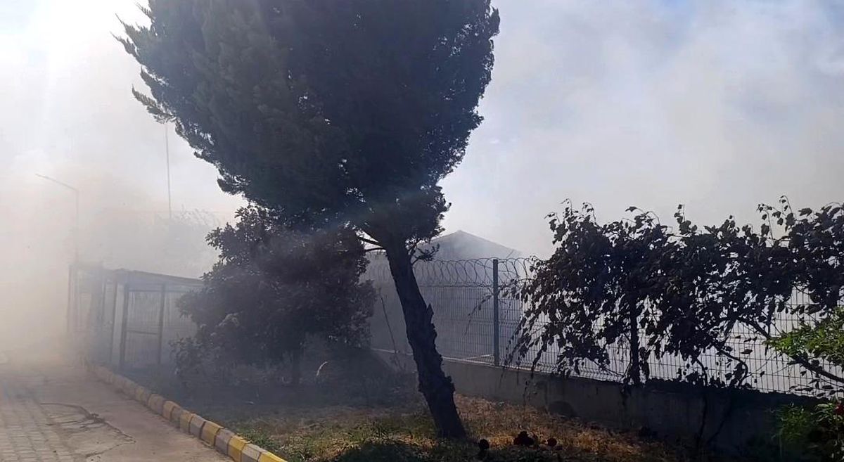 Tekirdağ\'da tarım arazisinde başlayan yangın: Alevler 4 farklı noktaya sıçradı