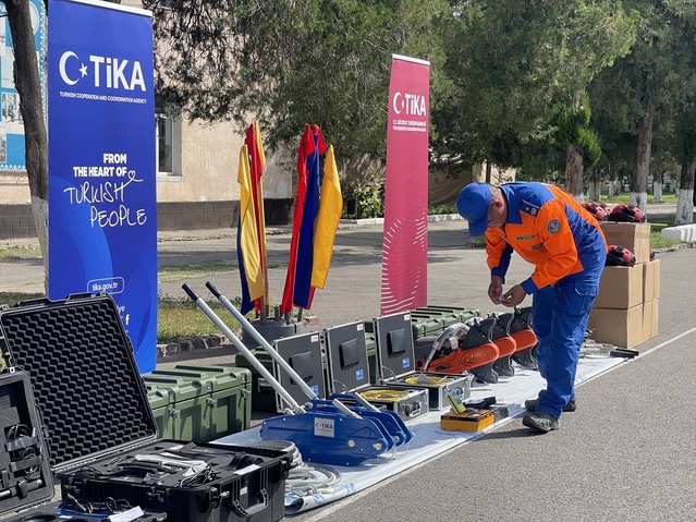TİKA’dan Kırgızistan’a Arama Kurtarma Desteği