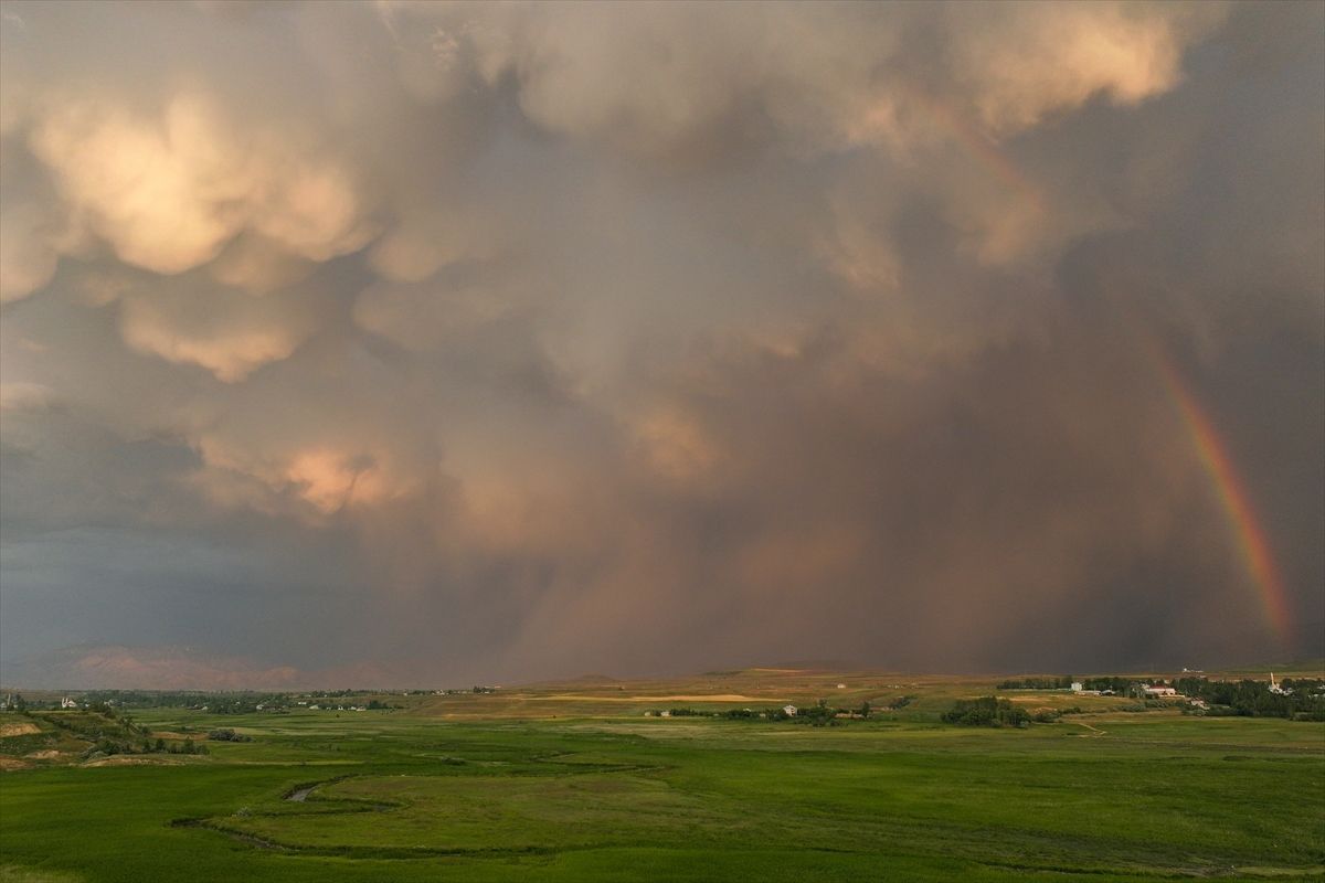 Van\'da Nadir Mammatus Bulutları Görüldü