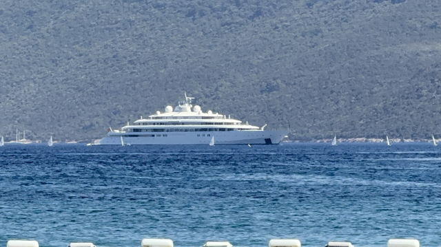 150 milyon dolarlık yüzen saray Bodrum’da