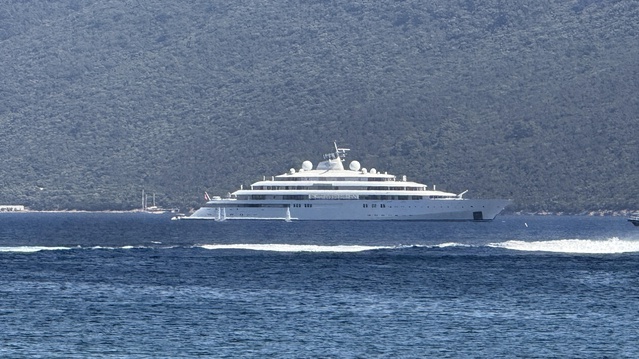 150 milyon dolarlık yüzen saray Bodrum’da