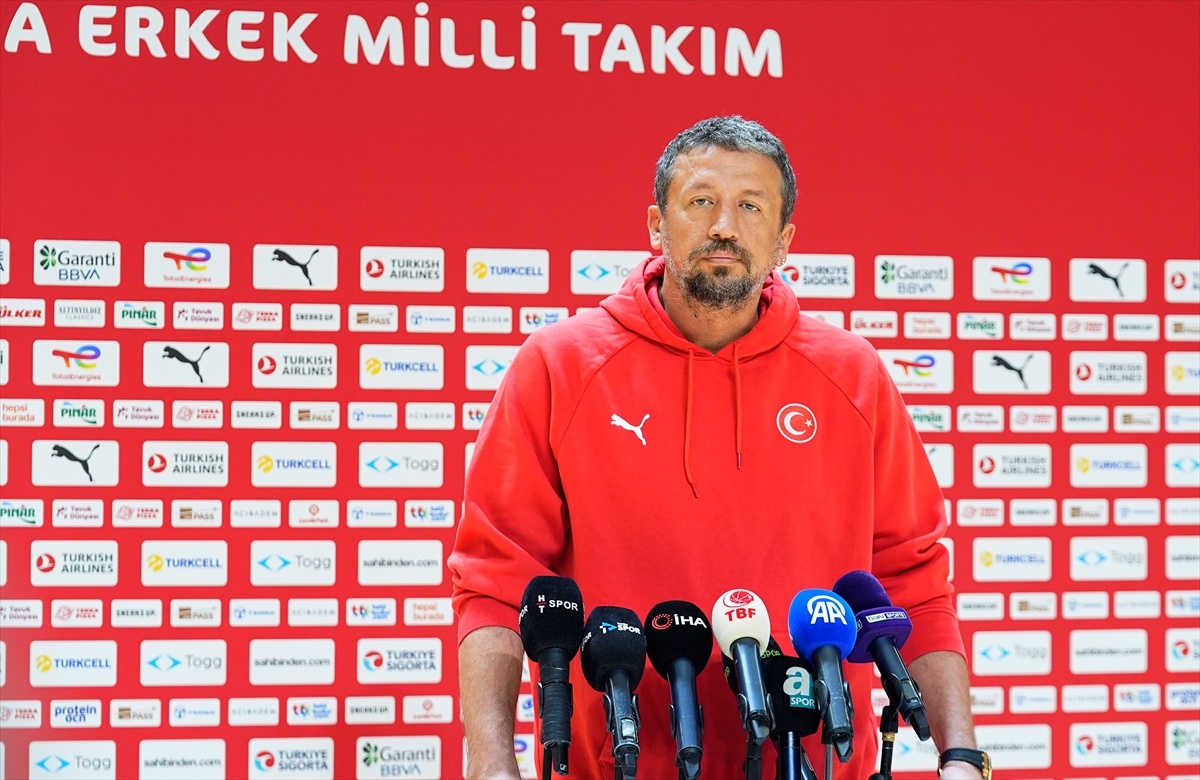 A Milli Takım Maç Öncesi Basın Toplantısı