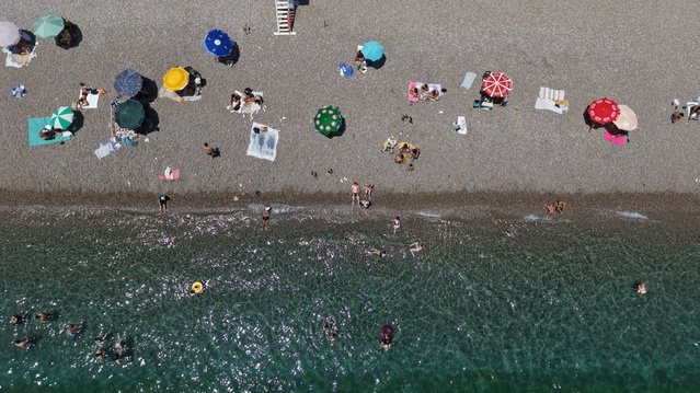 Antalya’da Sıcak Hava Dalgası