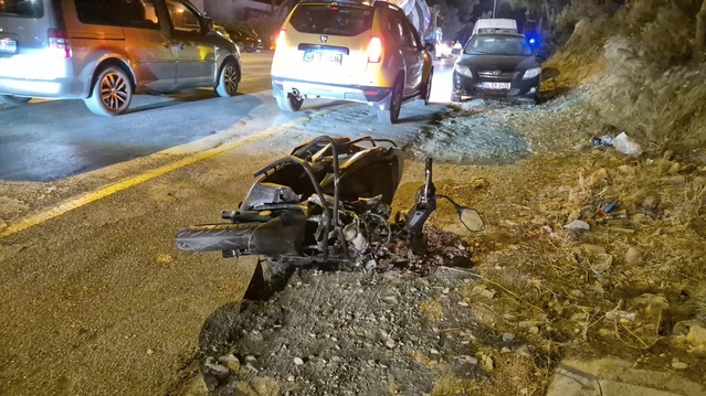 Bodrum’da Motosiklet Kazası: 1 Ölü, 1 Yaralı