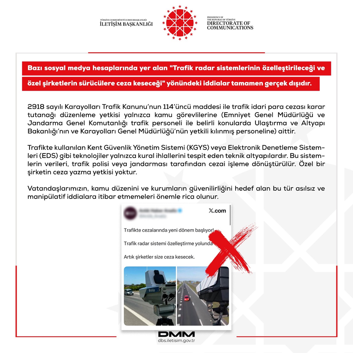 Trafik Cezaları Özel Şirketlere Verilmeyecek