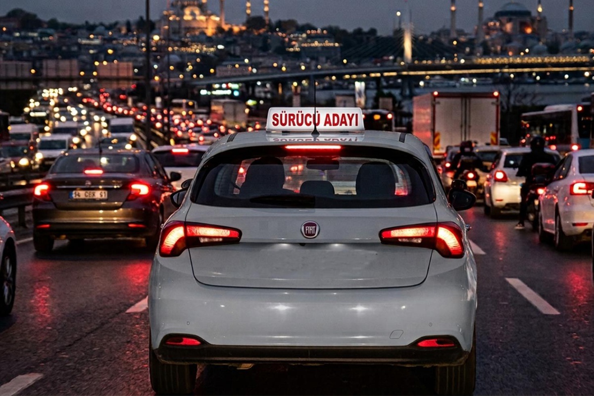 Güneşe çıkamayan sürücü adayı direksiyon sınavına akşam girecek