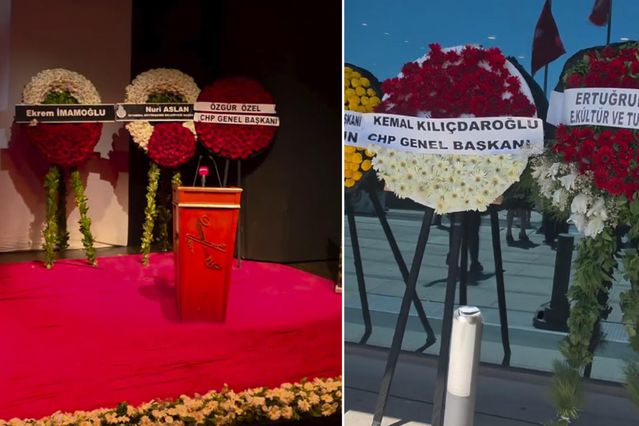 Kadir İnanır’ın cenazesinde çarpıcı kare! Kılıçdaroğlu’nun çelengi kapıda kaldı