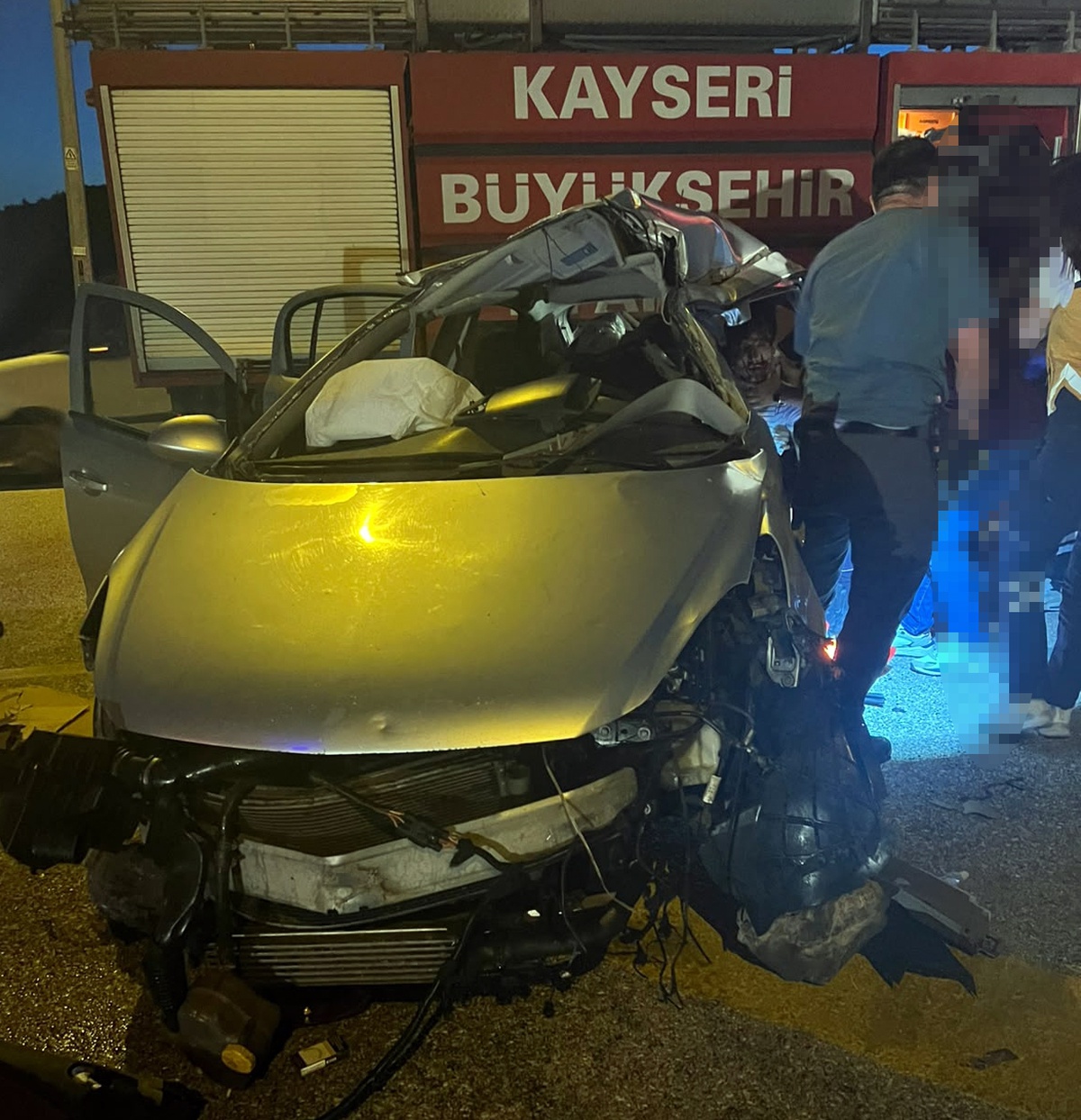 Kayseri\'de Trafik Kazası: 1 Ölü, 6 Yaralı