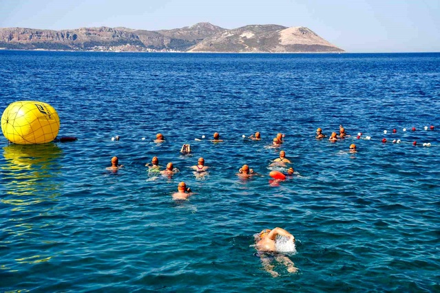 20. Meis-Kaş Yüzme Maratonu Gerçekleşti