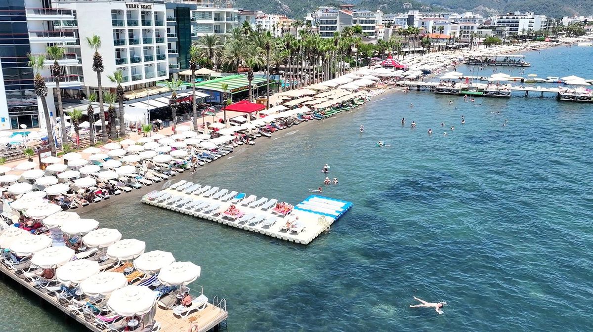 Marmaris\'te Yaz Tatili Yoğunluğu Başladı