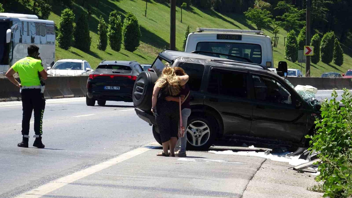 Samandıra-Kartal Yolu’nda Trafik Kazası