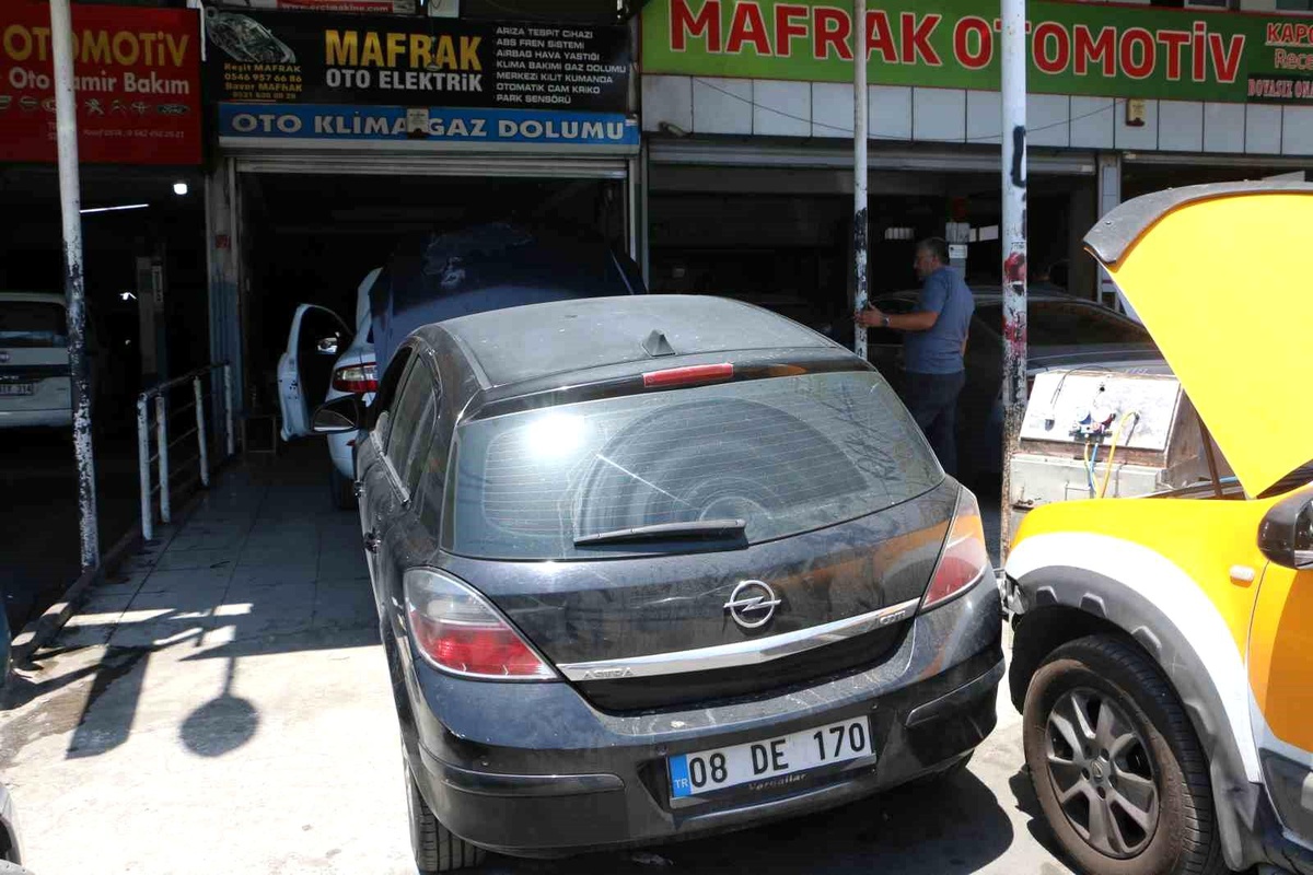 Diyarbakır\'da Klima Bakım Yoğunluğu