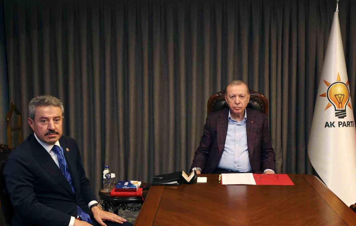Erdoğan\'a Şırnak ulaşım ve Terörsüz Türkiye sunumu