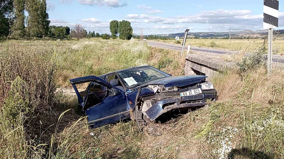 Tokat\'ta Trafik Kazası: 1 Ölü, 1 Yaralı