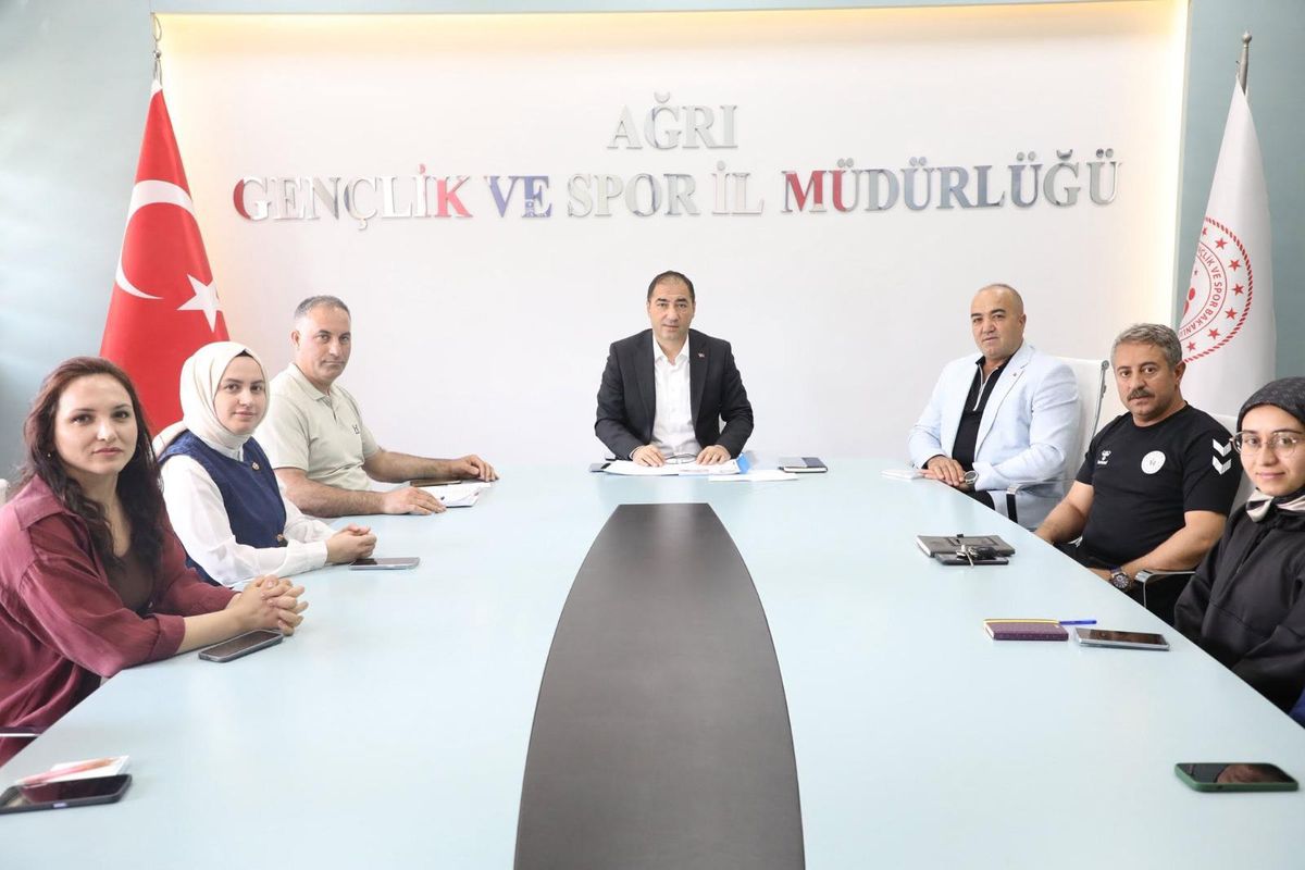 Ağrı\'da yaz spor okulları ve Enduro ATV Şampiyonası için hazırlık toplantısı yapıldı