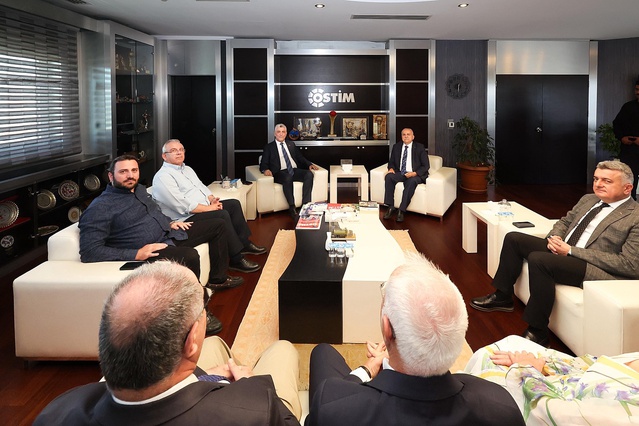 Bakan Bolat OSTİM’i Ziyaret Etti