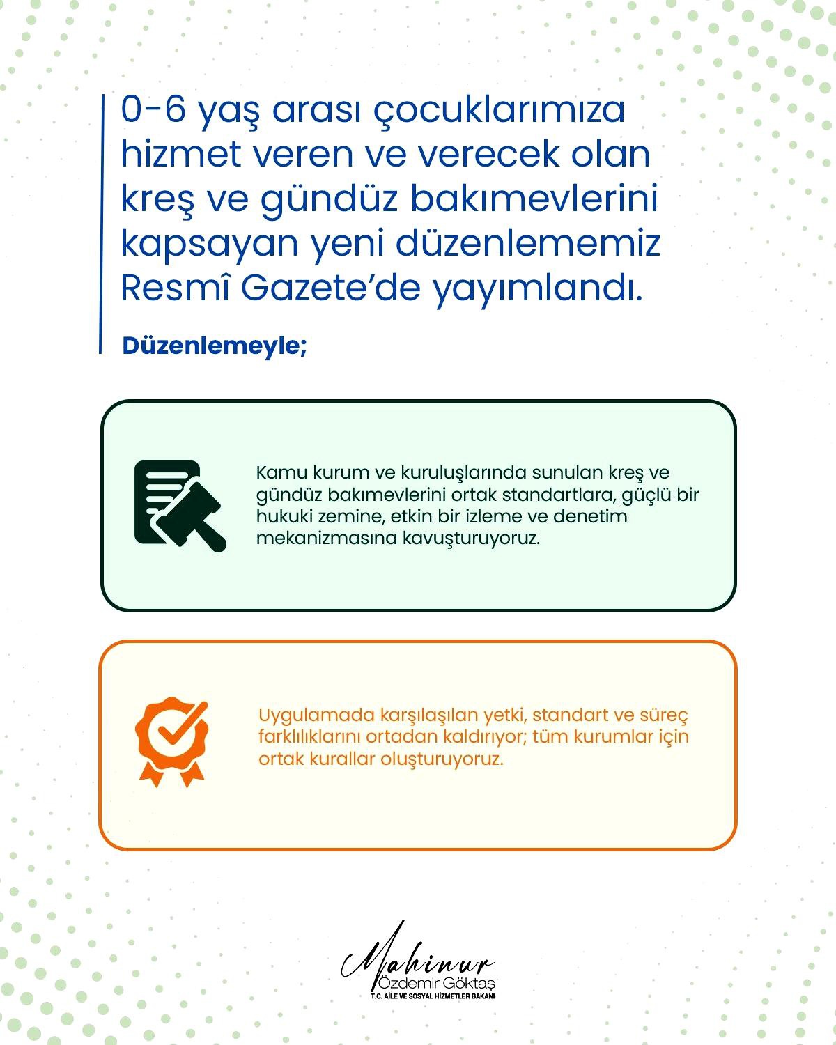 Yeni Kreş Yönetmeliği Yürürlüğe Girdi