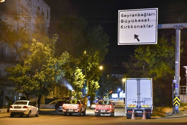 Ankara’da Sivrisinek İlaçlaması