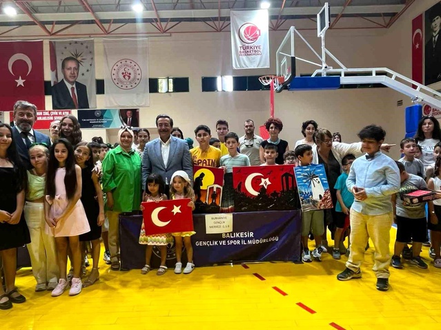 Burhaniye’de Yaz Spor Okulları Açıldı