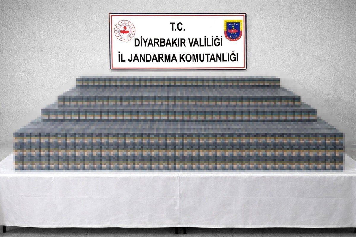 Diyarbakır\'da Kaçak Sigara Operasyonu