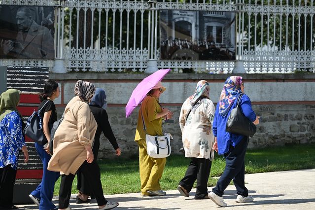 Edirne’de Bunaltıcı Sıcaklar