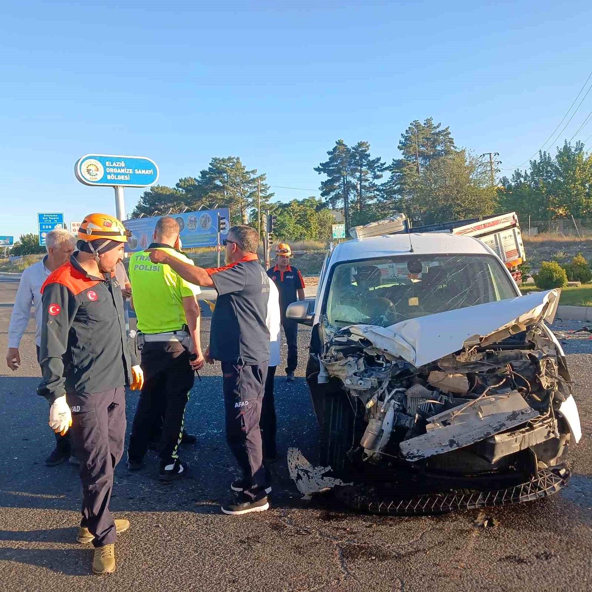 Elazığ\'da Trafik Kazası: 1 Yaralı