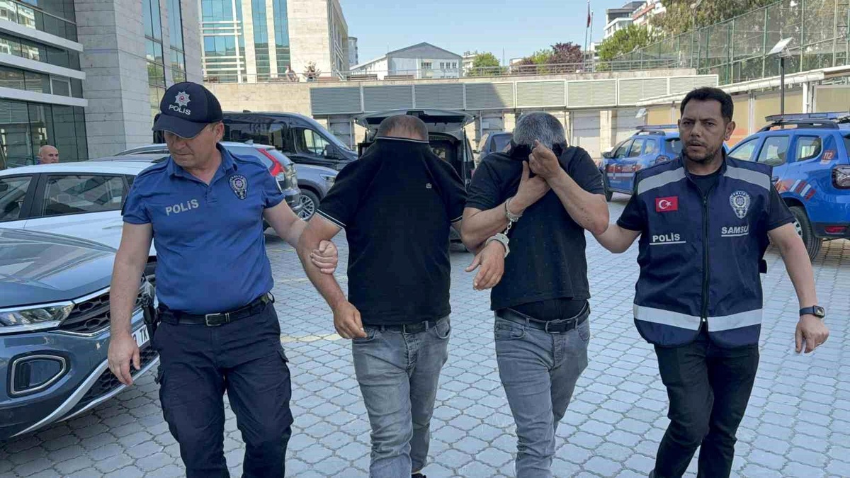Samsun\'da Jeneratör Hırsızlığı: İki Şüpheli Yakalandı