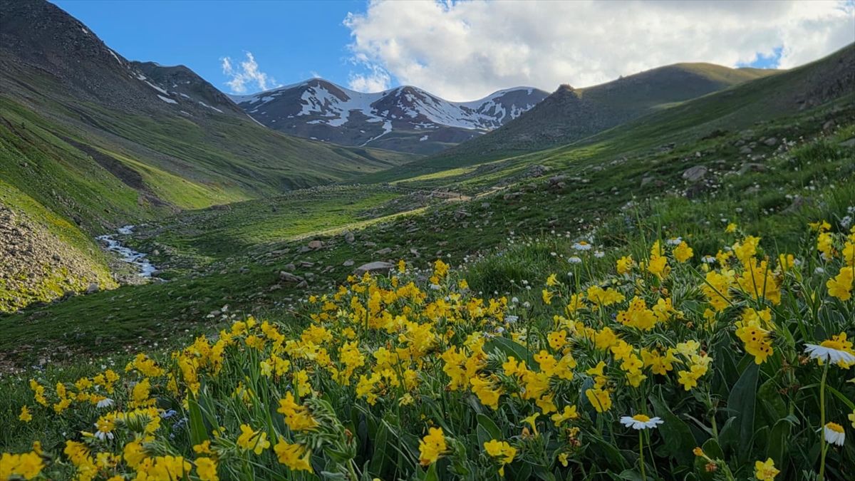 Kaçkar Dağları\'nda Bahar Manzaraları