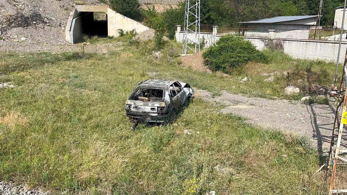 Kastamonu\'da Otomobil Yangını