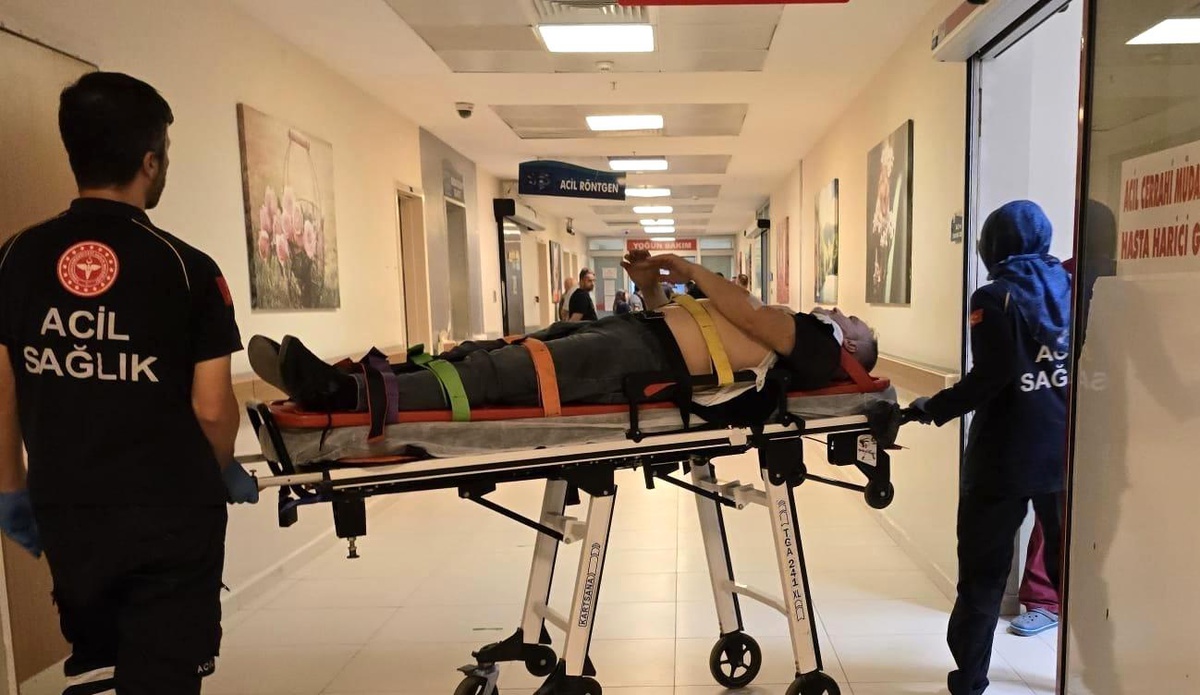 İnegöl\'de Takla Atan Araçta Sürücü Yaralandı