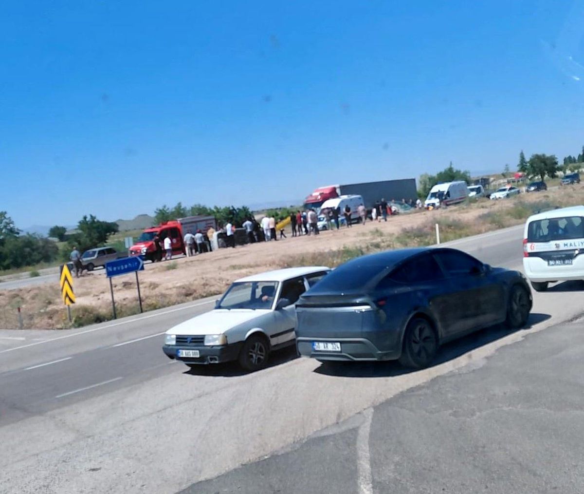 Nevşehir\'de feci kaza: 4 yaralı