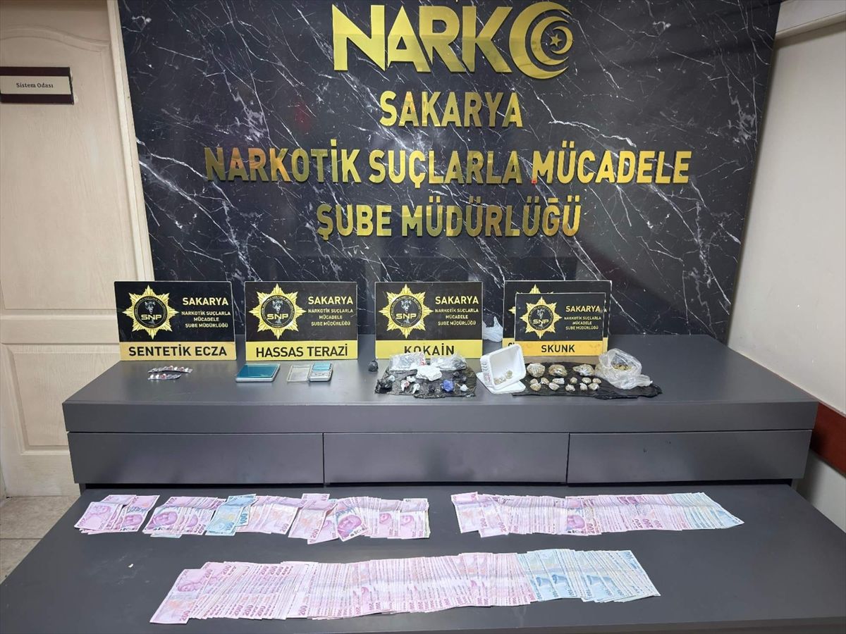 Sakarya\'da Uyuşturucu Operasyonu