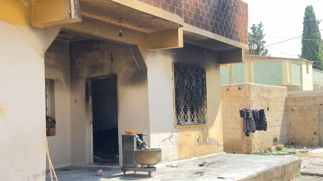 Şanlıurfa'da bir ayda 2 defa yanan evin sırrı çözülemiyor