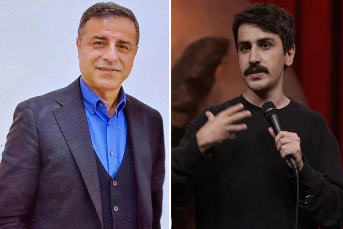 Selahattin Demirtaş\'tan komedyen Deniz Göktaş\'a mektup: O hapse girerse ben bu defa kesin çıkarım