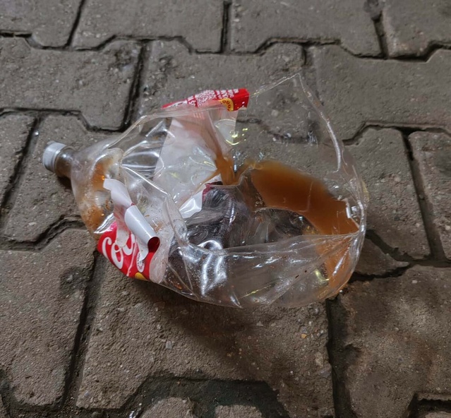 Sıcak Hava Sirke Şişesini Patlattı