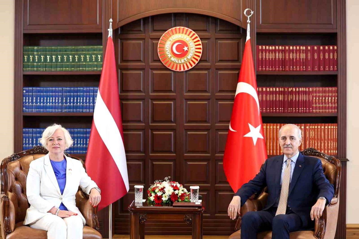 Kurtulmuş\'tan Letonya ile İş Birliği Vurgusu