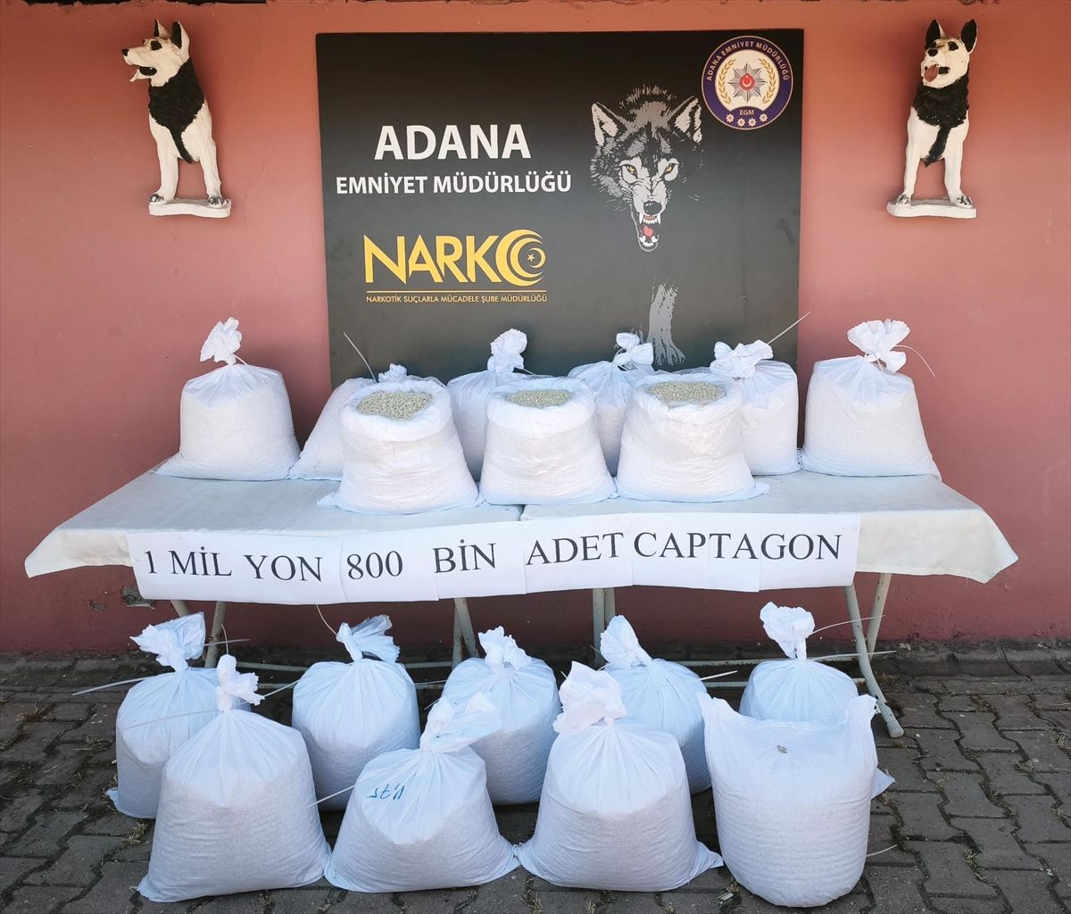 Adana\'da 1.8 Milyon Uyuşturucu Hap Ele Geçirildi
