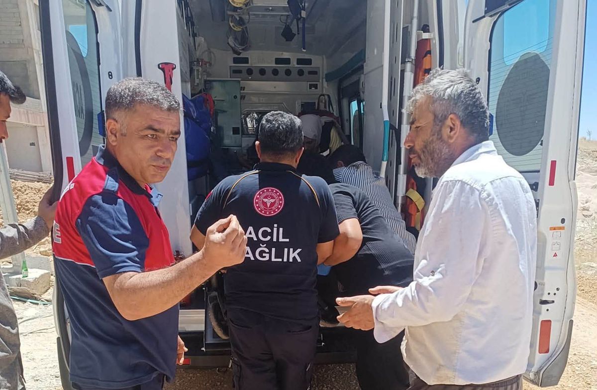 Besni\'de İnşaatta Düşme Kazası