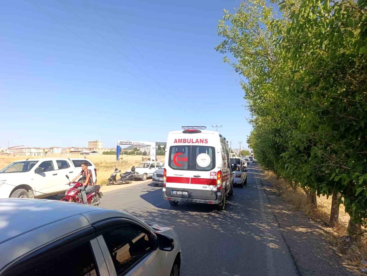 Adıyaman\'da Trafik Kazası: 1 Yaralı