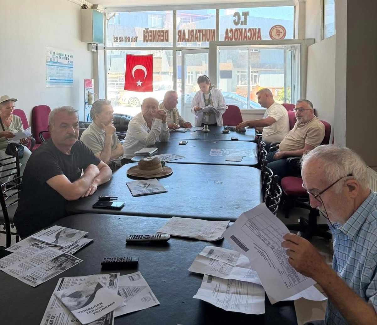 Muhtarlara Sağlık Eğitimi Verildi