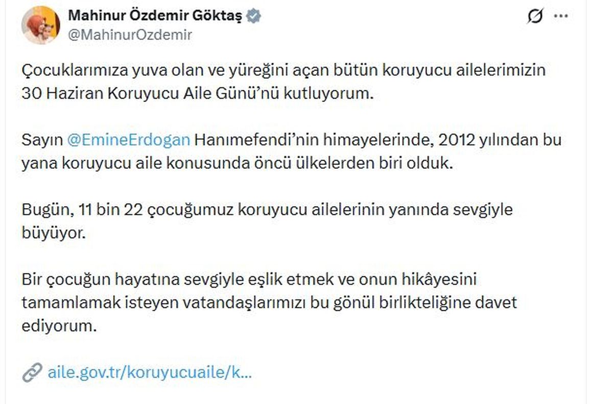 Koruyucu Aile Günü Kutlaması