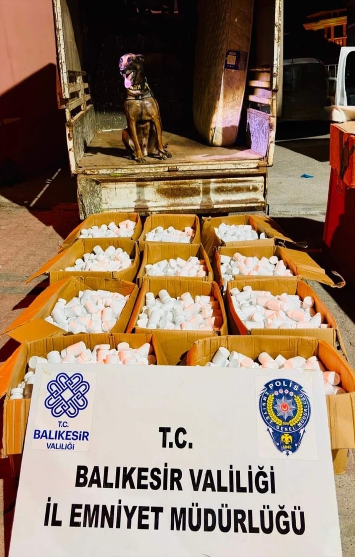 Balıkesir\'de Uyuşturucu Hap Operasyonu