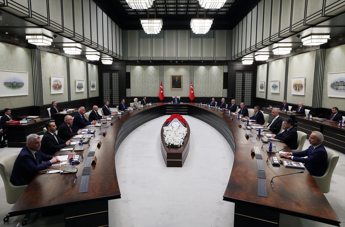 Kabine Erdoğan başkanlığında toplandı