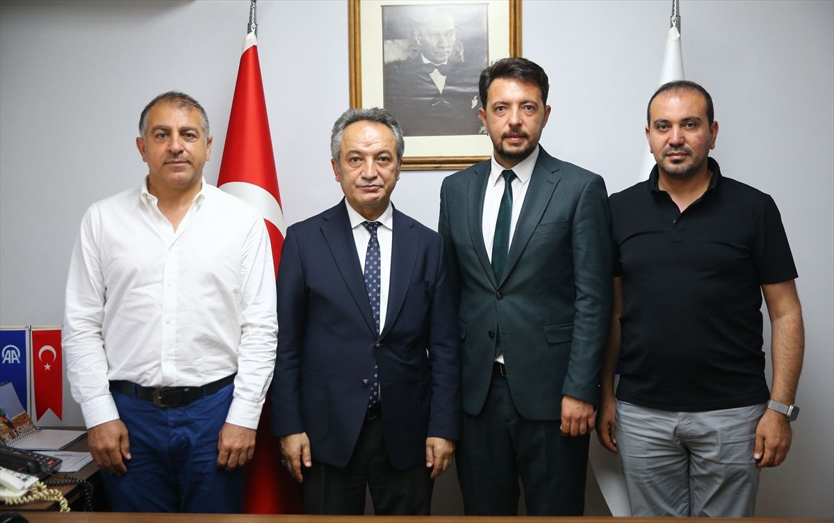 DAİMFED Başkanı AA Adana\'yı Ziyaret Etti