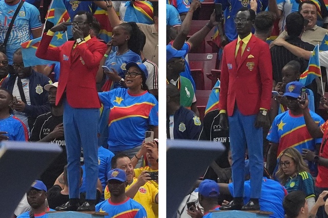 Demokratik Kongo Cumhuriyeti’nin ikonik taraftarı da vize kurbanı oldu