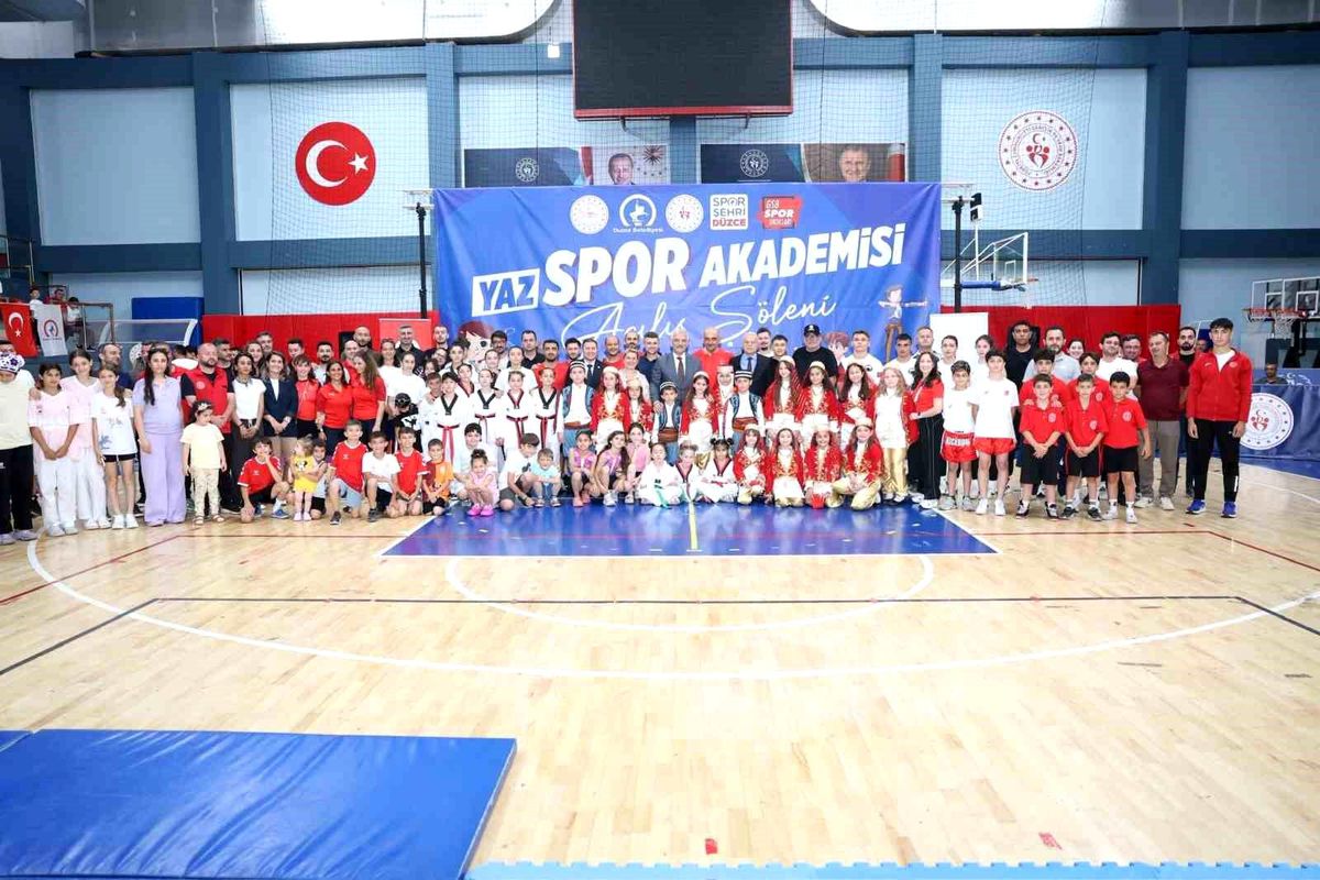 Düzce\'de yaz spor okulları başladı