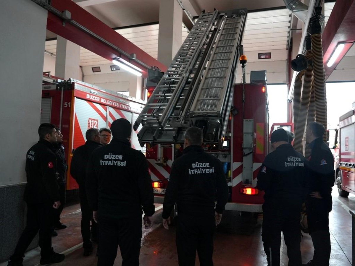 Düzce İtfaiyesi yedi 24 vatandaşın yanında
